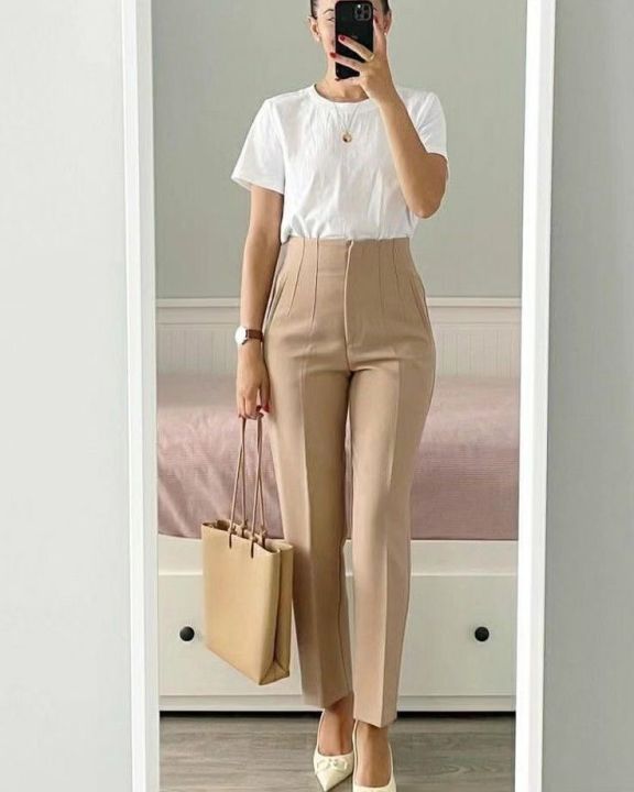 High%20Waist%20Formal%20Pants%20by%20Evanish%20Stretchable%20Polyester%20Fabric%20-%20Image%208