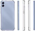 Samsung Galaxy A04E Camera Protection Premium Silicone Case Crystal Clear Soft TPU Ultra-Thin Transparent Flexible Protective Mobile Phone Back Cover.