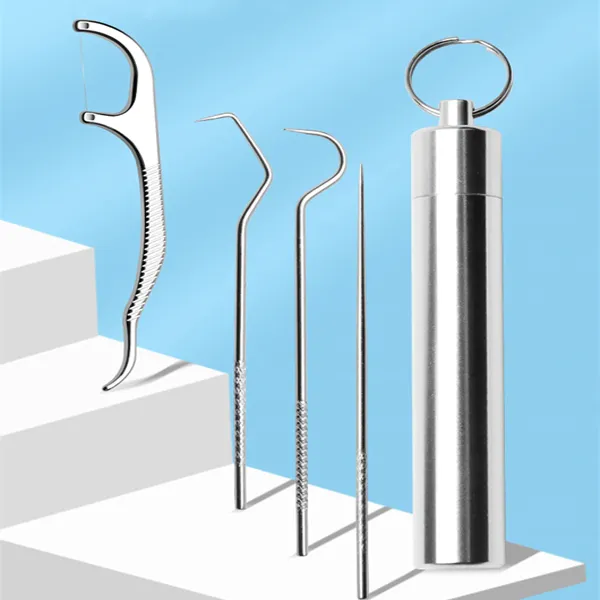 4%20Pcs%20Portable%20Titanium%20Stainless%20Steel%20Portable%20Toothpick%20Set%20-%20Image%203