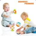 Silicone head Crab Baby Hand Teether With jhunjhuni CN -1pcs. 