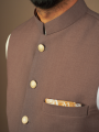 Gentleman’s Wardrobe Mauve Coaty for Men for men. 