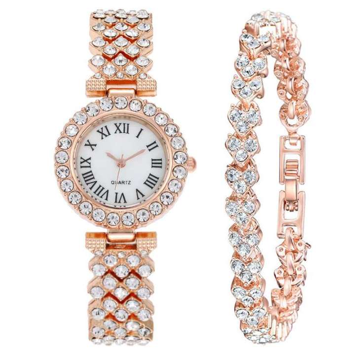 Glamorous%20Diamond%20Chain%20Bracelet%20Ladies%20Watch%20-%20Image%205