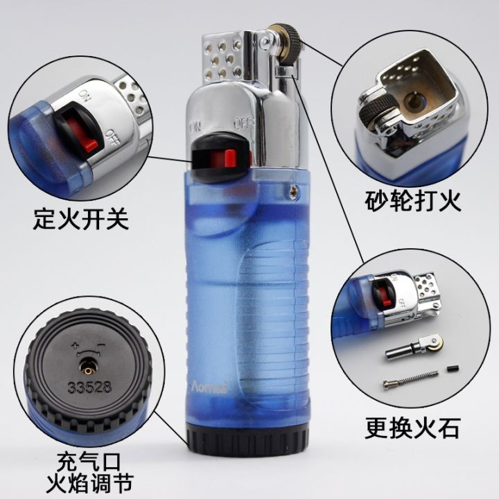 Aomai%20AM-365%20Magic%20Blue%20Flame%20Grinding%20Wheel%20L!ghter%20Metal%20Butane%20Gas%20Flint%20L!ghter%20Accessories%20Gadgets%20For%20Men%20-%20Image%204