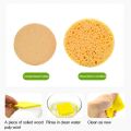 10/20/30/50Pcs Face Sponge Round Absorbent Compressed Natural Makeup Removal Exfoliating SPA Face Cleansing Cellulose Sponge Kit.