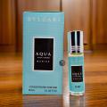 BVLGARI AQUA POUR HOMME Concentrated Perfume Oil by Al Farhan Long Lasting Roll On Fragrance - 6ml. 