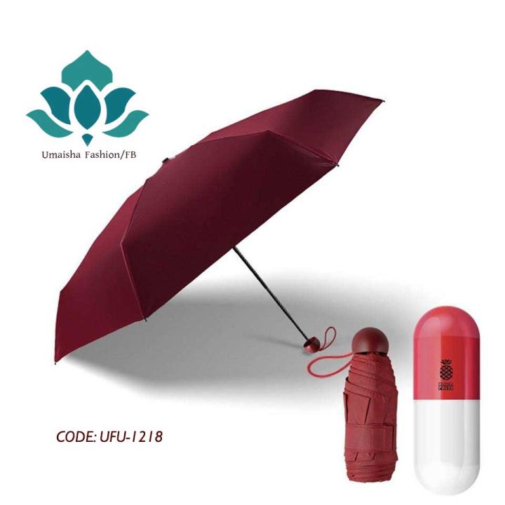 7"%20Mini%20Folding%20Capsule%20Umbrella,%20Cute%20Capsule%20Case,%20Summer%20&%20Rain%20Protection%20-%20Image%205