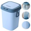 【Free shipping】 Household Trash Can Waste Basket Office Toilet Desk Garbage Room Kitchen Bins Pp Bedroom Lid Slim Bathroom Trashcans Kitchens. 
