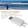 Fishing Float Rechargeable Battery Cr425 Usb Charger For Electronic Floats Batteries Night Fishing Accessories Tackles (2 Hole). 