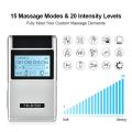 15 Modes TENS Body Massager 4 Output Electric EMS Muscle Stimulator Electrode Pads Full Body Massage Device Health Care Product. 