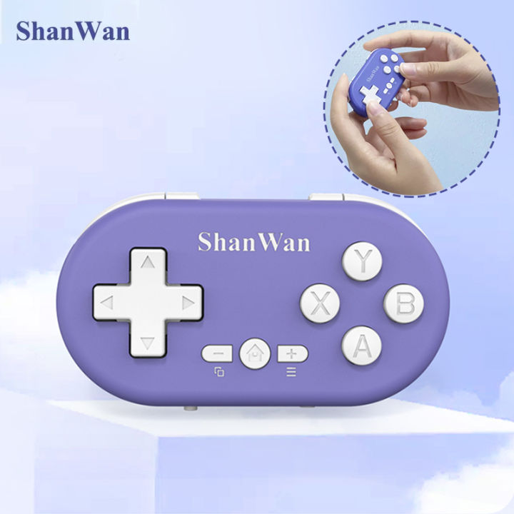 Shanwan Micro Wireless Bluetooth Controller Pocket Sized Mini Gamepad ...