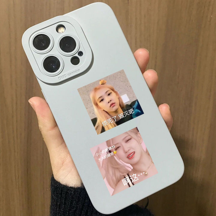 60%20Zhang%20Pu%20Caiying%20Facial%20Expression%20Bag%20Sticker%20Cute%20South%20Korean%20Girl's%20Team%20Ros%C3%A9%20Phone%20Case%20Decoration%20Self-Adhesive%20Stickers%20Wholesale%20-%20Image%204