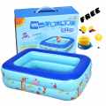 Swimming Pool 120 cm for Kids + Free Foot pumper. 