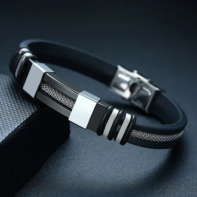 Fashion%20Stainless%20Steel%20Bracelet%20Men%20Wrist%20Band%20Adjustable%20Black%20Link%20Punk%20Hiphop%20Wristband%20Stylish%20Casual%20Bangle%20Gift%20-%20Image%202