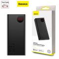 Baseus 20000mAh 22.5W Adaman Digital Display Quick Charger Power Bank Fast Charging - Black. 
