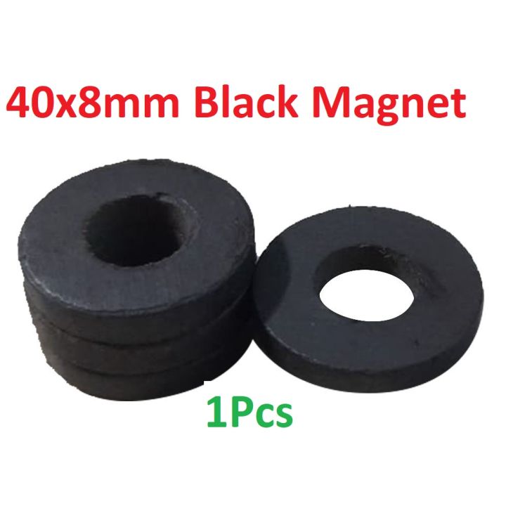 40x8mm%20Black%20RING%20MAGNETS%2040x8mm%20Ring%20Magnets%20Multipurpose%20Permanent%20Round%20Ring%20Magnet%20Permanent%20Magnet%20-%20Image%202
