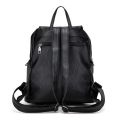 Shoulder Bag Women's2023New Soft Leather Large Capacity Travel Backpack Student Schoolbag.