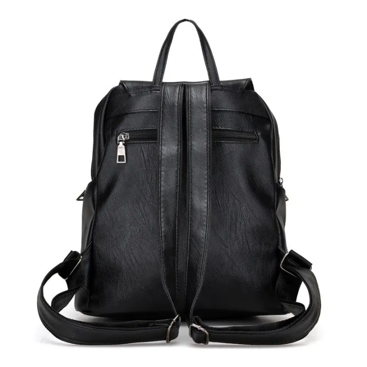 Shoulder%20Bag%20Women's2023New%20Soft%20Leather%20Large%20Capacity%20Travel%20Backpack%20Student%20Schoolbag%20-%20Image%205