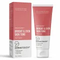 DERMATOUCH Bright & Even Tone Face Wash with Niacinamide, Vitamin E and Kojic Acid | Daily Gentle Face Cleanser For Tan, Pigmentation, Uneven Tone, Dark Spot Removal - 70G. 