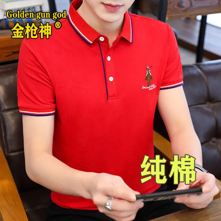 Cotton%5D%20Seiko%20embroidered%20T-shirt%20men's%20Paul%20shirt%20Korean%20version%20polo%20shirt%20summer%20lapel%20fashion%20short%20sleeve%20T-shirt%20men's%20top%20-%20Image%204