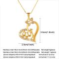 Muslim Islamic Allah Charm Pendant Necklace.
