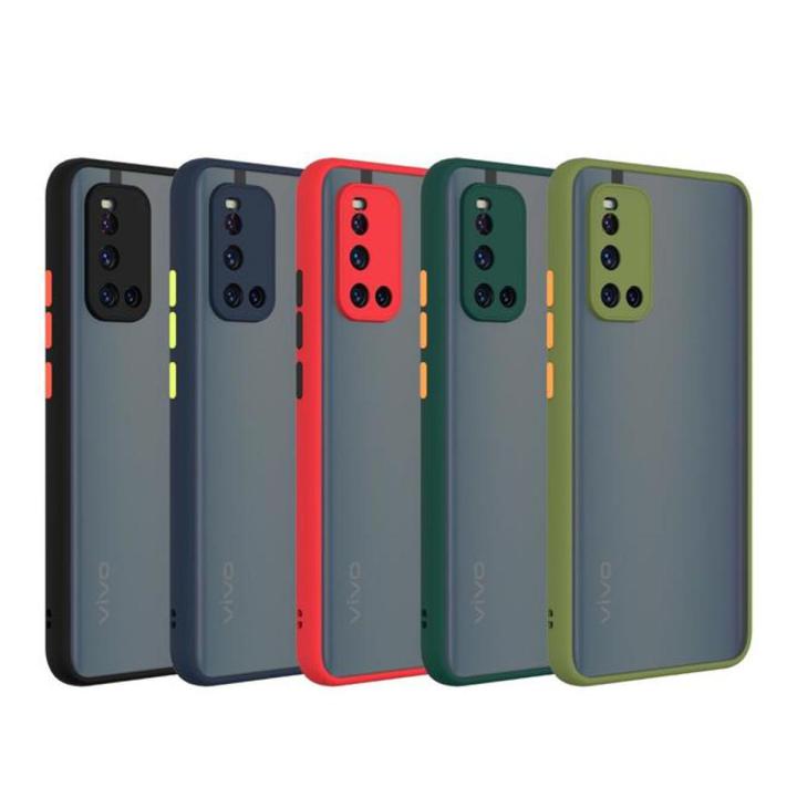 My choice Protective Sleek Vivo v19 Back Cover Case Soft TPU