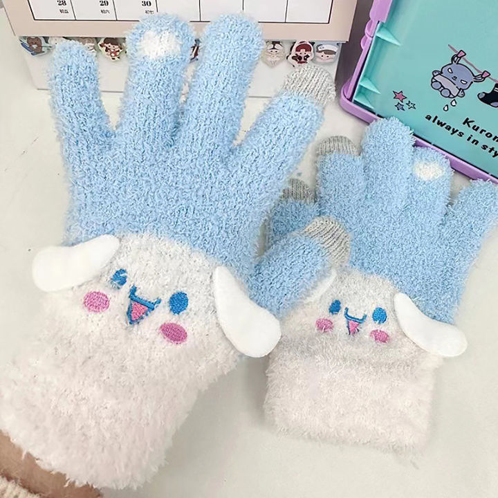 Cute%20Sanrio%20Kuromi%20Melody%20Gloves%20Plush%20Coral%20Winter%20Warm%20Gloves%20Pochacco%20Cute%20Gloves%20Student%20Cycling%20Five-finger%20Gloves%20Bayline%20-%20Image%209