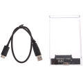 2.5'' USB 3.0 to SATA SSD HDD Hard Drive Disk External Case Enclosure. 