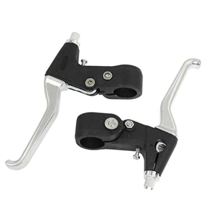 1 Pair Bike Bicycle Left & Right MTB Lever PVC+ Alloy Brake Handles