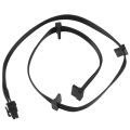 PCIe 6Pin Male to 4 SATA Power Supply Cable for Seasonic Focus+/ MK3/ FX/ P Series 850PX 750PX 650PX 550PX PSU. 