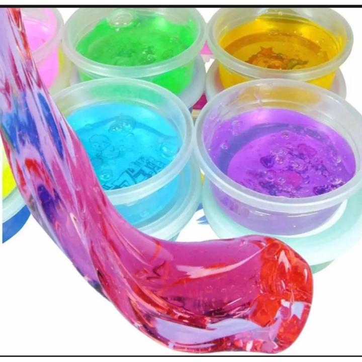 Slime box/ gel clay for kids play-3pc