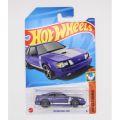 Hot Wheels 84 Mustang SVO Purple; Scale - 1:64. 