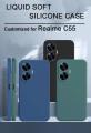 For realme c55 / narzo n55 soft selicon back cover.