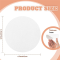 Kiln Paper Round Microwave Kiln Paper 4.7 Inch Ceramic Fiber Paper Insulation Ceramic Fiber Blanket.