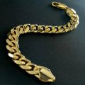 Men's Gold Chain Bracelet- Fashion Chain Bracelet For Men. 