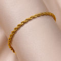 【New and Improved】 Stainless Steel Chain Anklets for Women Accessories Color Ankle Bracelet Waterproof Anklet Summer Beach Boho Jewelry Gift.