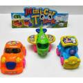 3 Piece Push and Go Friction Toy Car (Set of Air Plane, Car, Train) - Baby Toys.