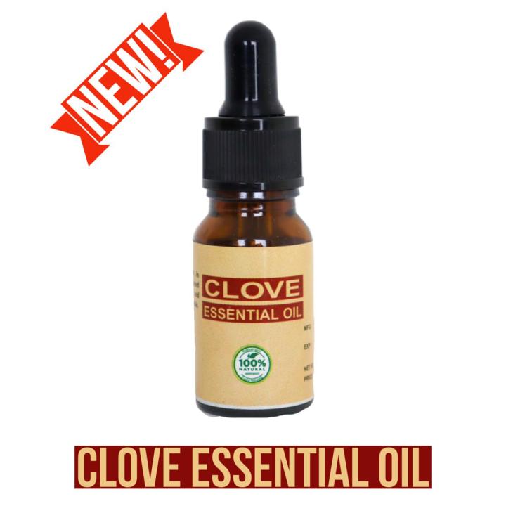 ক্লোভ এসেন্সিয়াল অয়েল / Clove Oil Essential Oil- 10 ml-Vertical Dropper