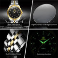 Olevs 5526 Luxury Diamond Quartz Watch for Men. 