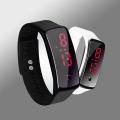 Silicon LED Sports Watch Man - Black. 