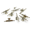 20 Pcs 29mm Fingerboard Trucks Finger Skateboard Deck with Nuts with Spanner Screwdriver for Finger Skateboards. 