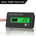 2 Pcs DC Battery Meter Lead-Acid and Lithium Ion Battery Indicator. 