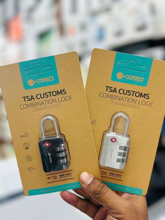 COTECi TSA Customs Code 3 Digit Combination Lock | Daraz.com.bd