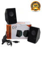 D7 Speaker Microlab Directing in China - Multimedia Speakers with Strong Mini Black Speakers - Compatible with Computer, Laptop, Mobile, TV, and More.