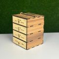"Wooden Medicine Storage Box – First Aid Organizer Case for Home & Office".