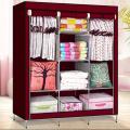 High Capacity Foldable Wardrobe/Storage Wardrobe/Fabric Almirah/Cloth Stand 3 part. 
