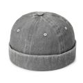 New Brimless Men Hat Docker Hat Beanie Sailor Hats Cap Cotton Breathable Spring Autumn hat Retro Adjustable Women Hip Hop Hat.
