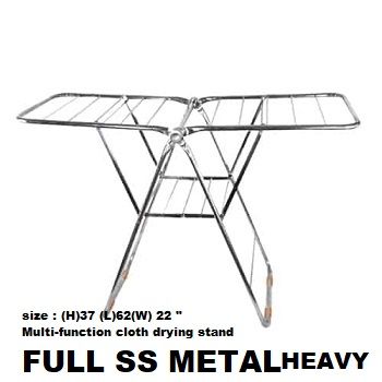 Clothes Drying Rack FULL SS SKK Heavy Foldable Dryer