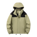 Spring New Outdoor Sports Sunscreen Clothes for Men Loose Hooded Work Jackets Windproof Cardigan Mountaineering Sprint Clothes f. 