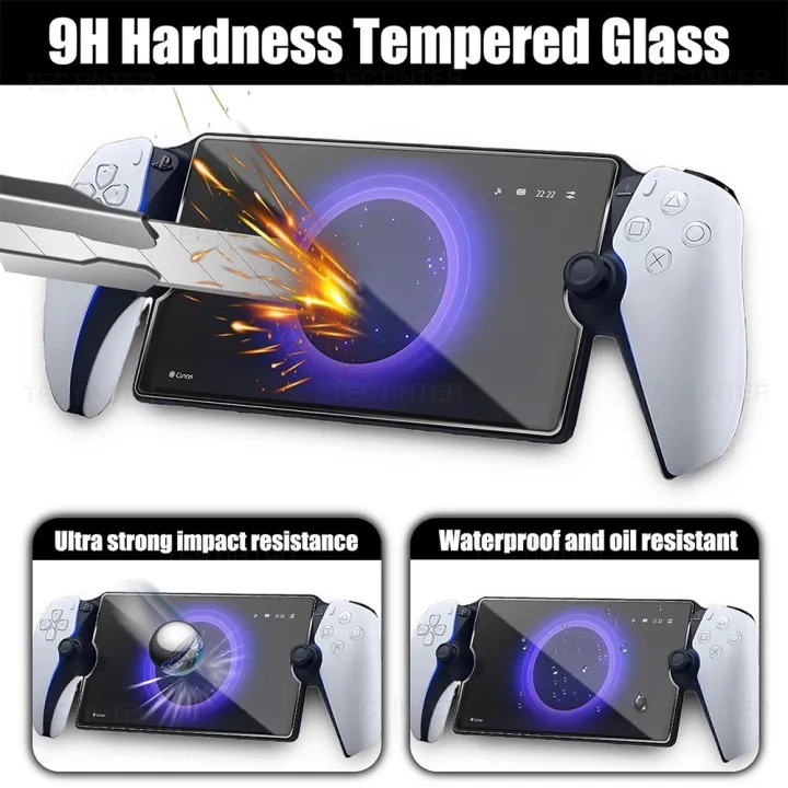 2%20Pack%20Screen%20Protector%20Protective%20Film%20for%20Sony%20PlayStation%20PS5%20Portal%20Handheld%20Anti-Scratch%20Tempered%20Glass%20Gaming%20Accessories%20-%20Image%205