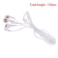 Electrotherapy Electrode Lead Wires Cable For Tens Massager Connection Cable Massage & Relaxation-2.5mm 2plug. 
